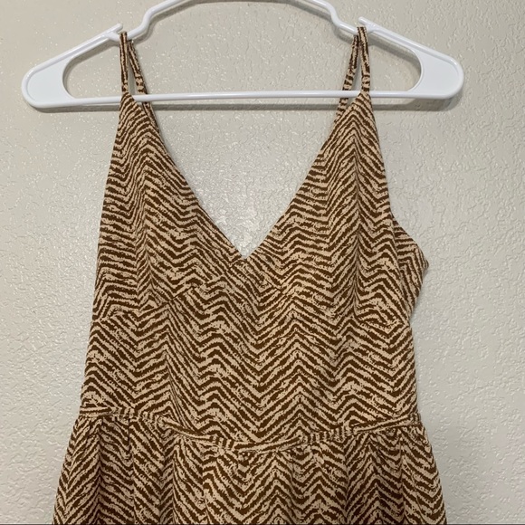 NWT CUPSHE V Neck Wave Pattern Bowknot Back Sleeveless Spaghetti XL - Picture 5 of 14